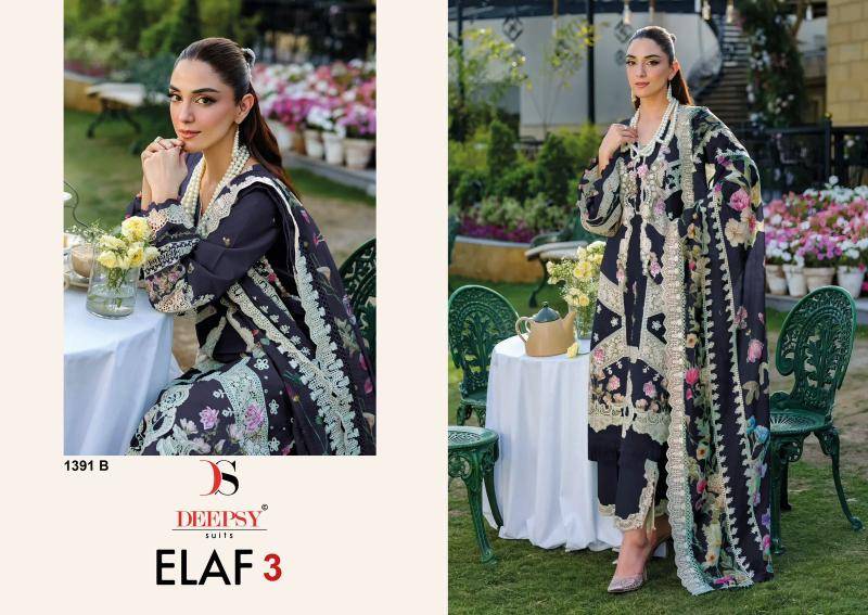 Deepsy elaf luxury super hit lawn wholesale Salwar Kameez market in kolkata